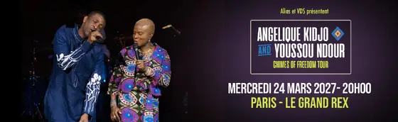 Visuel de l’annonce : Angélique Kidjo & Youssou N’Dour
