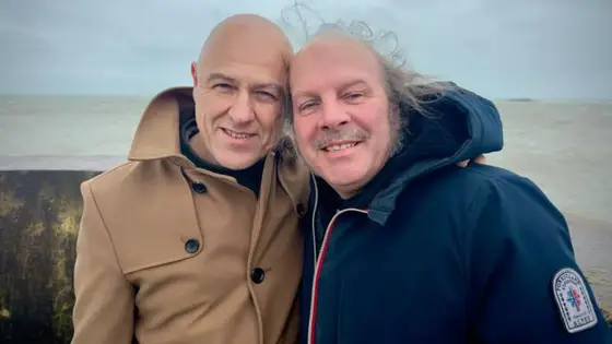 Visuel de l’annonce : Philippe Katerine et Dominique A « Manque-moi moins »